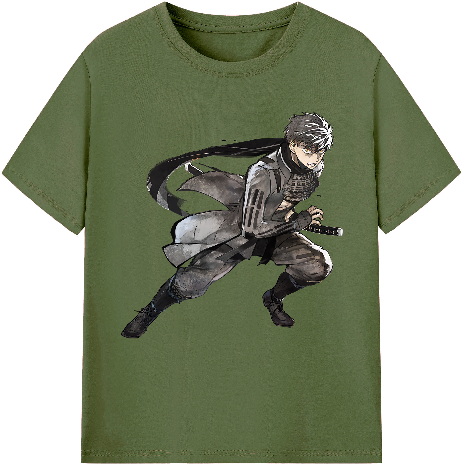 （画像用） 刀剣乱舞 Touken Ranbu 綿100％半袖Tシャツ（フロントプリント）